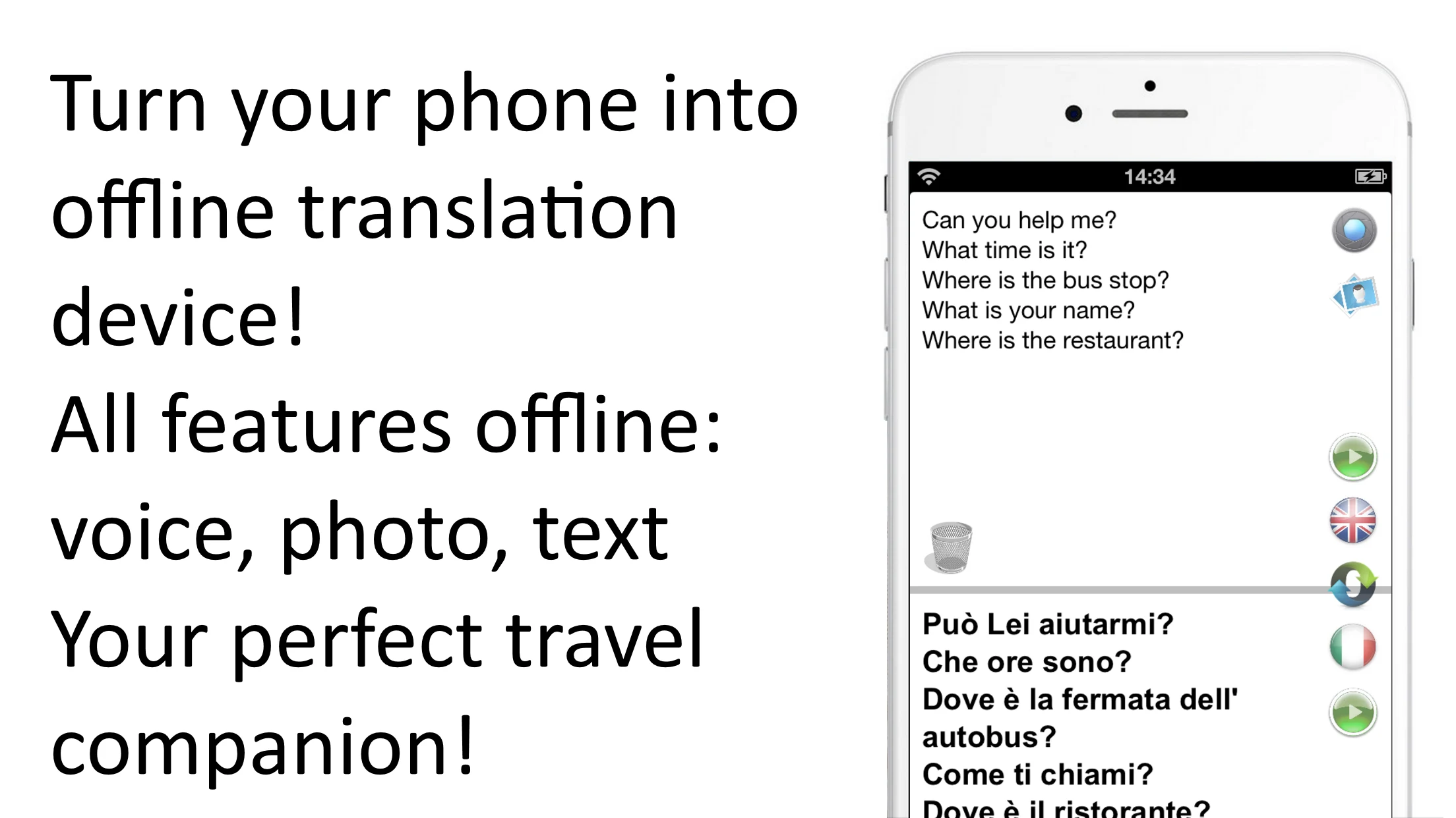 Offline Translator: Italian-En screenshot
